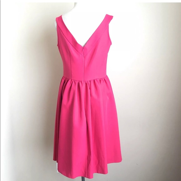 Juliet Roses v- neck fit & flare dress pink NWT S - Picture 1 of 6